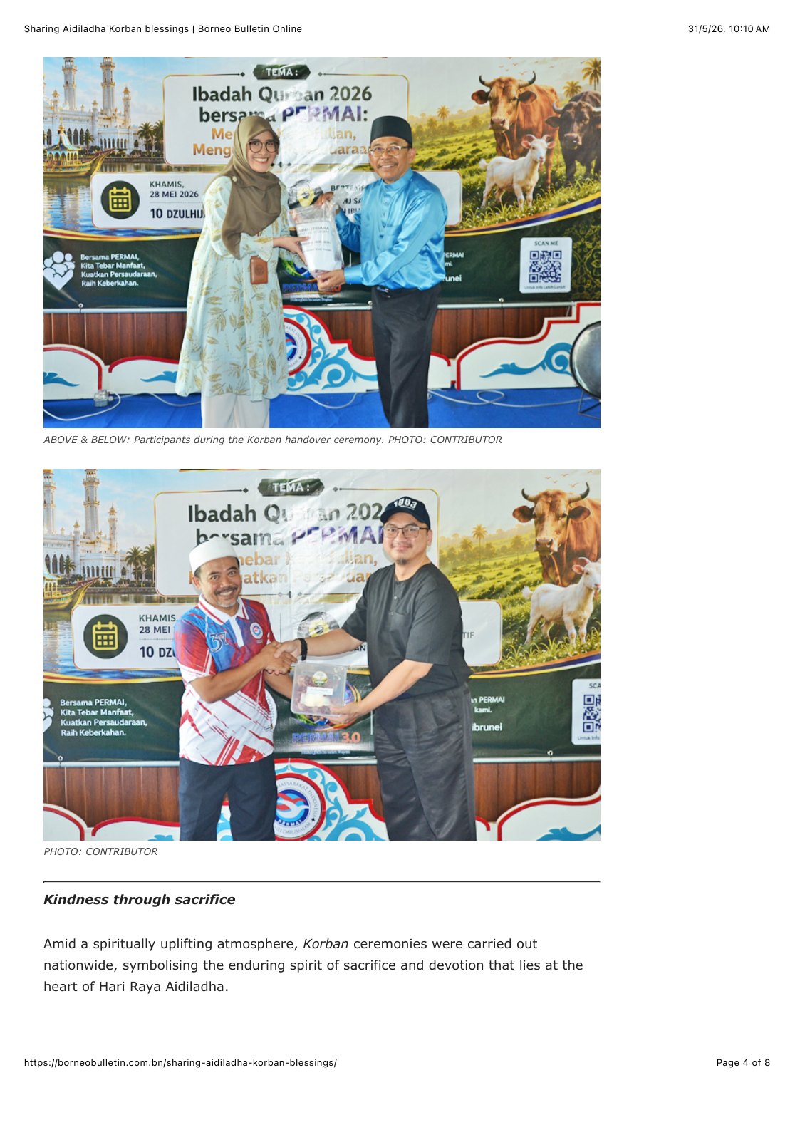 Dokumentasi Borneo Bulletin Online, halaman 3